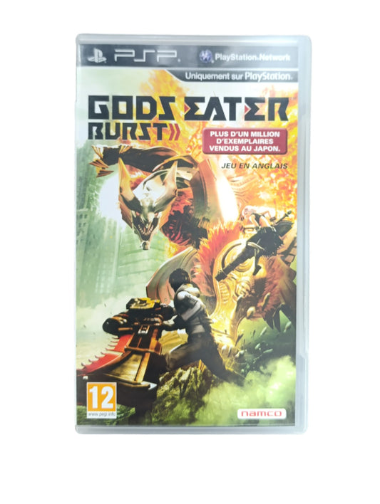 Gods Eater Burst PSP complet avec boîte et notice Bandai Namco
