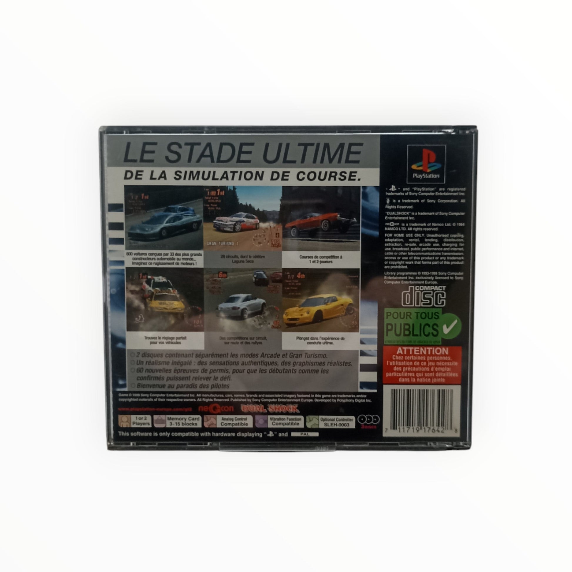 Gran Turismo 2 BIG BOX (playstation 1) complet - Masaru