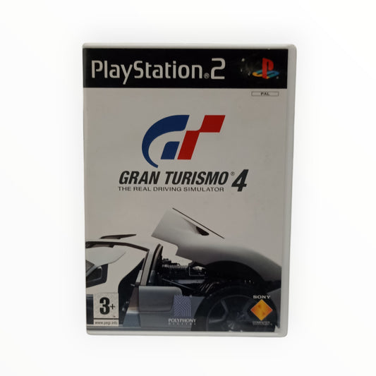 Jeu Gran Turismo 4 sur PlayStation 2 complet avec boîte, notice et disque