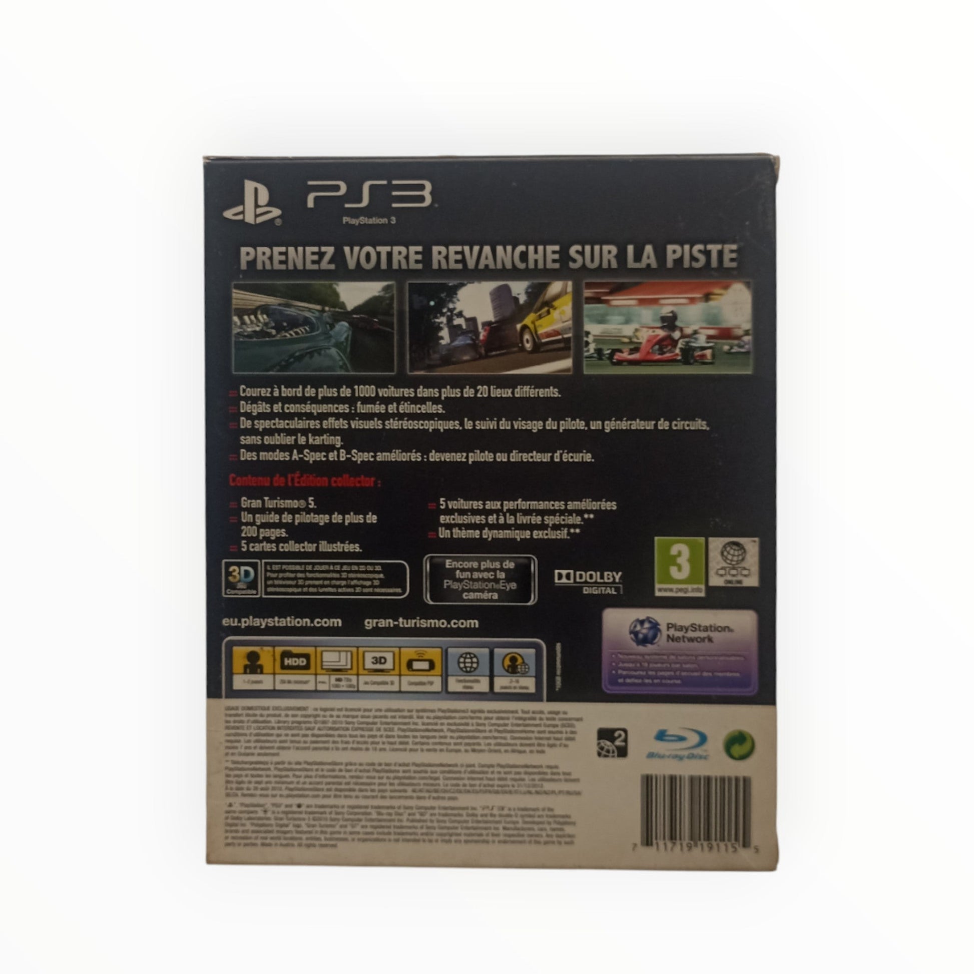 Gran Turismo 5 – Édition Collector – PlayStation 3 (PS3) – Complet - Masaru