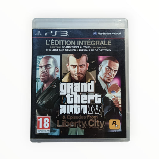 Grand Theft Auto IV Episodes from Liberty City PlayStation 3 PS3 PAL FR disque original fonctionnel nickel