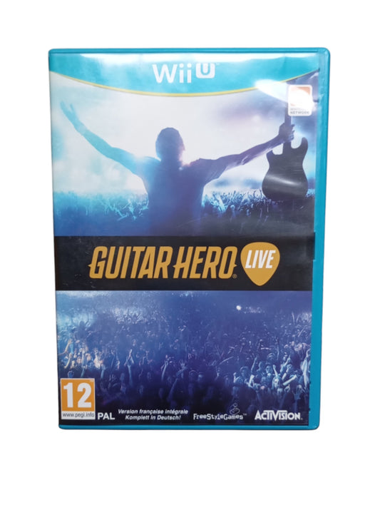 Guitar Hero Live Nintendo Wii U jeu complet original