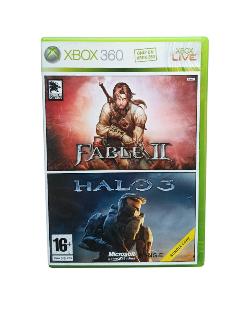 Fable II & Halo 3 Xbox 360