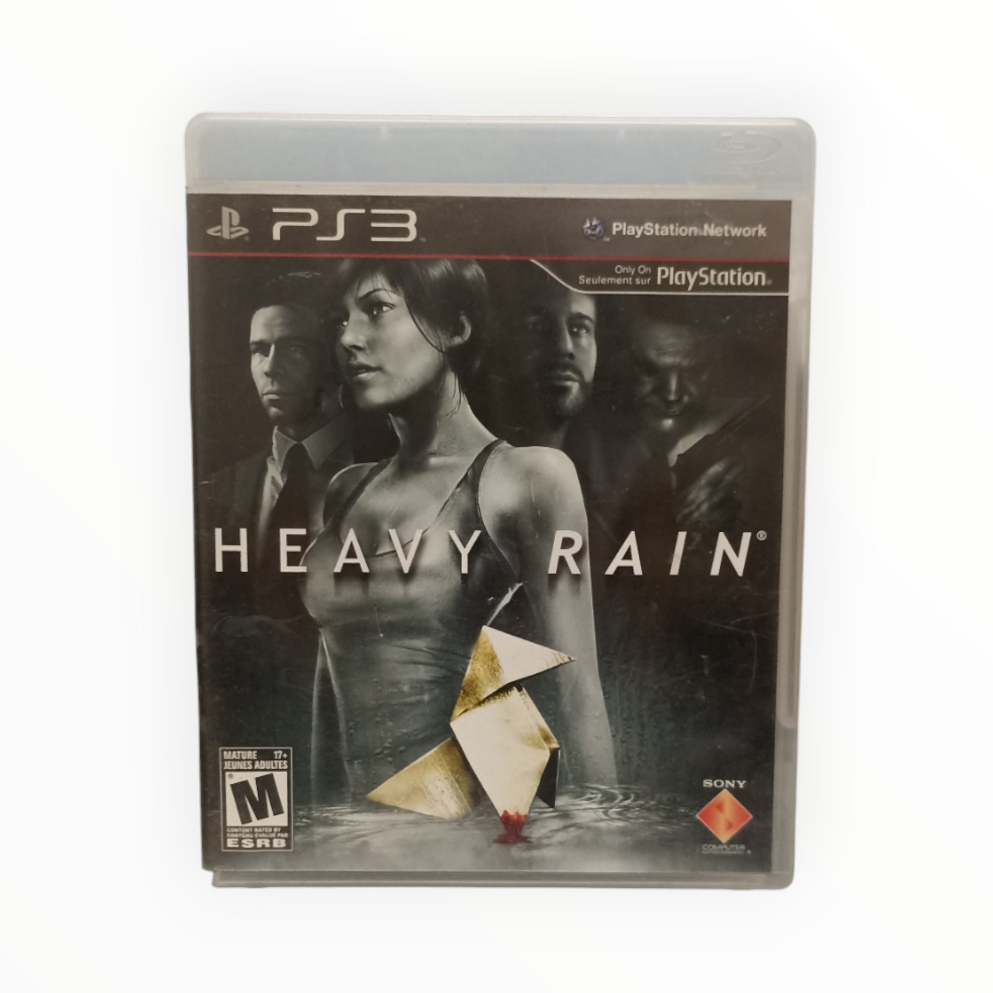 Heavy Rain PS3 complet avec boîte, disque et notice - Version PAL
