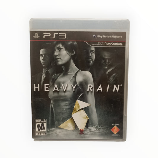 Heavy Rain PS3 complet avec boîte, disque et notice - Version PAL
