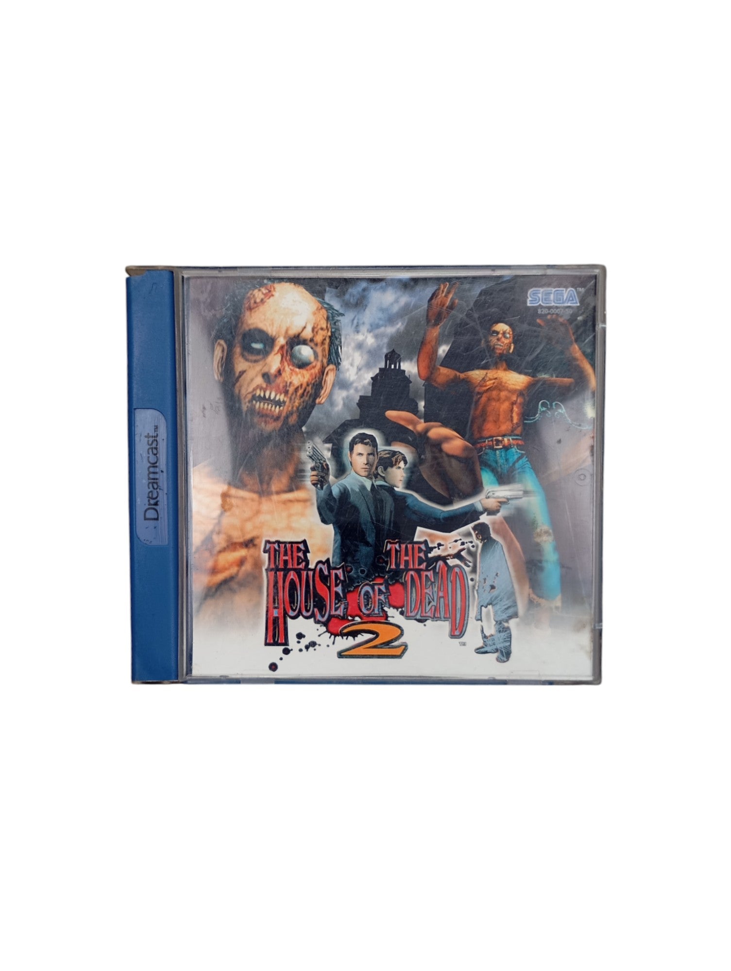 The House of the Dead 2 Sega Dreamcast complet en boîte avec disque et notice