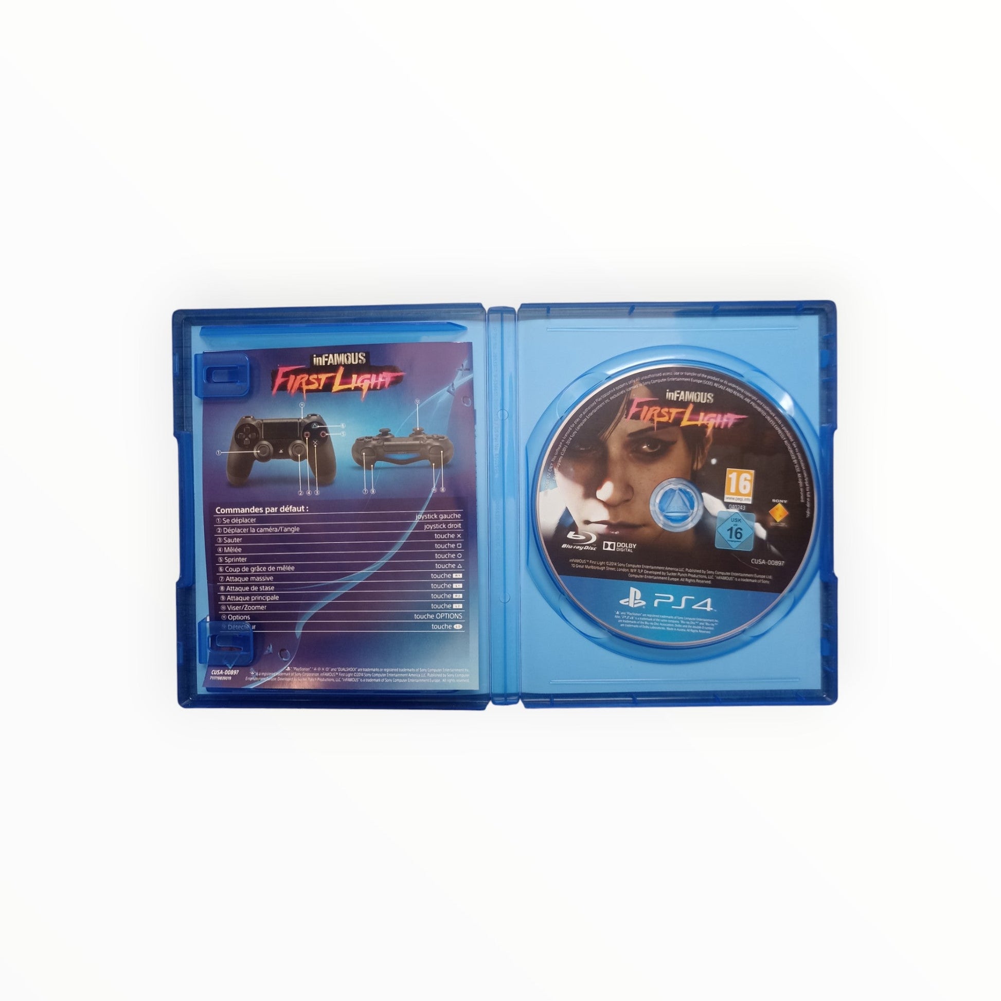 inFAMOUS: First Light Playstation 4 (PS4) - Masaru