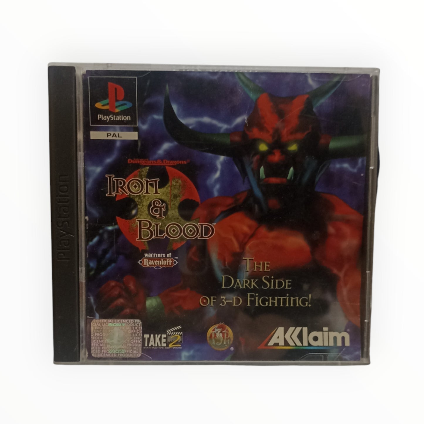 Iron and Blood Warriors of Ravenloft PlayStation 1 PS1 PAL sans notice