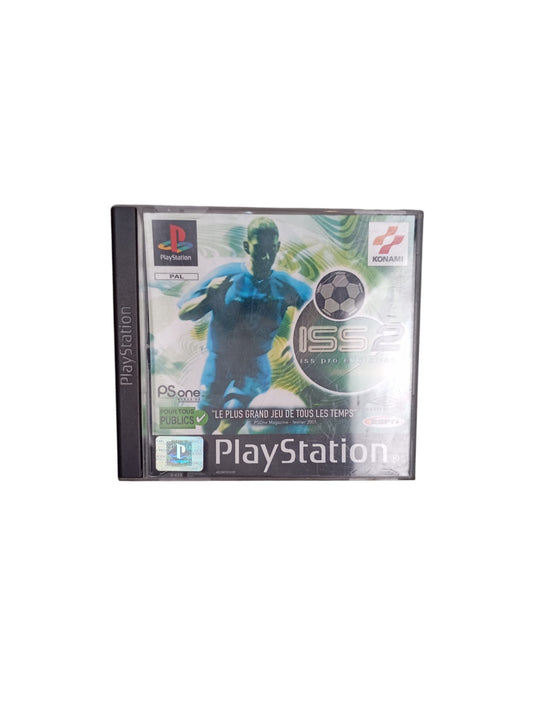 Pro Evolution 2 PlayStation 1 PS1 complet en boîte avec disque et notice
