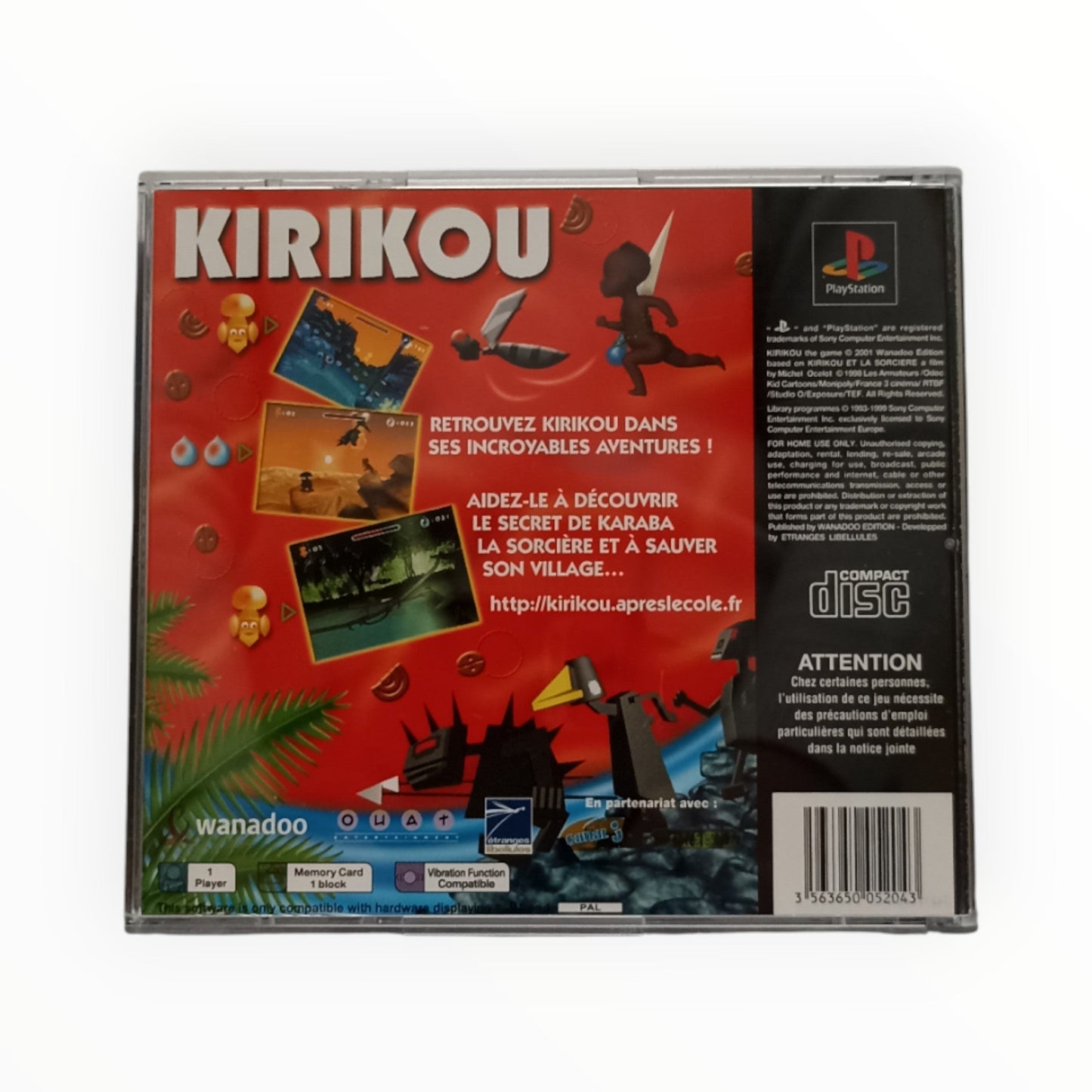 Kirikou – PlayStation 1 (Complet) - Masaru