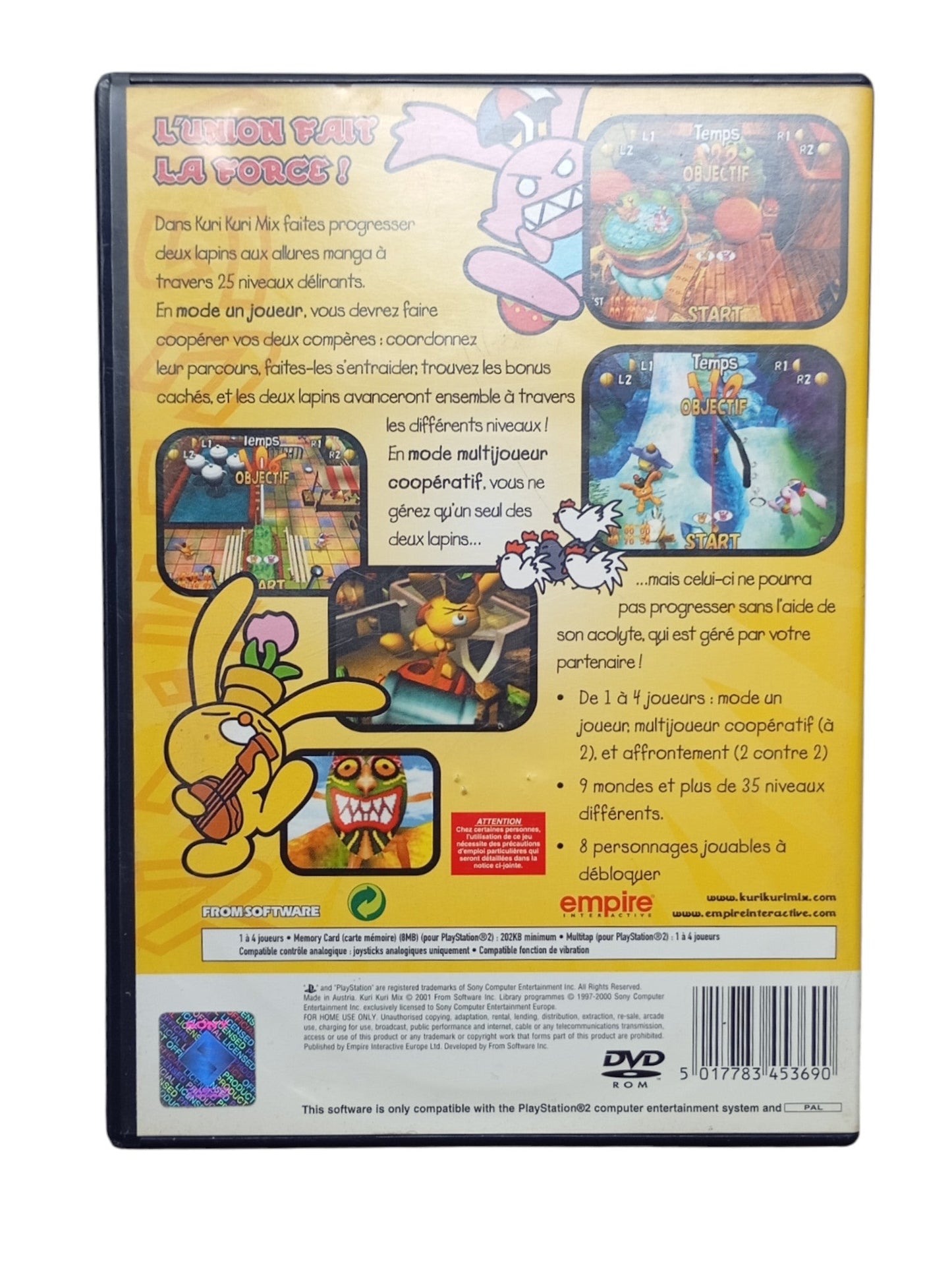 Kuri Kuri Mix Playstation 2 (PS2) - Masaru