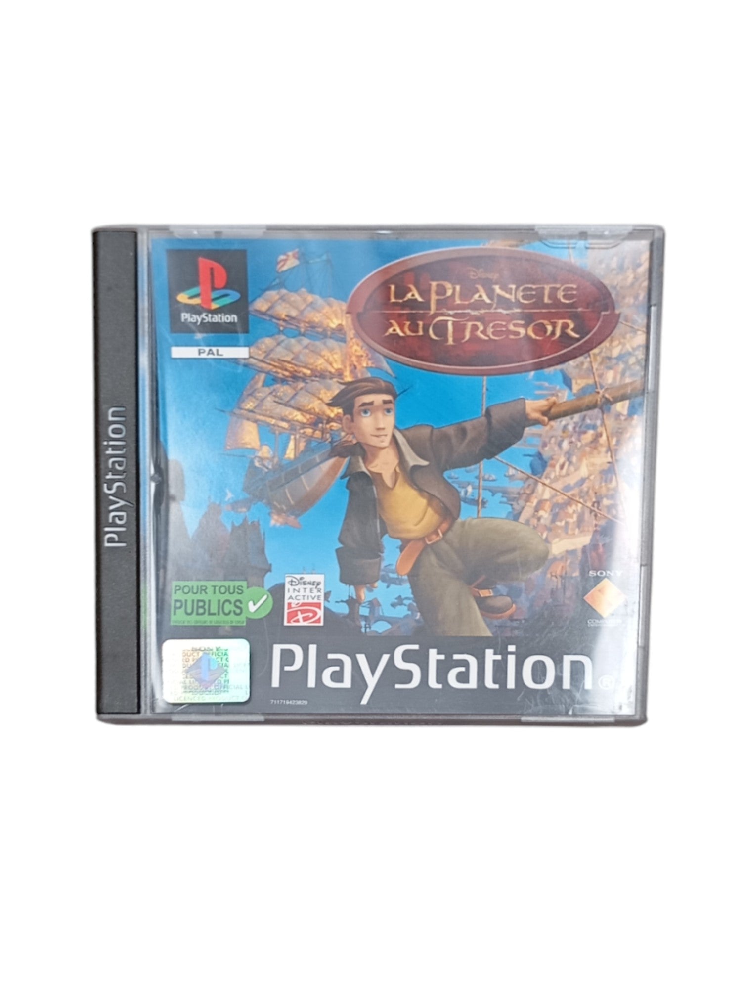 La Planète au Trésor PlayStation 1 complet en boîte avec disque et notice
