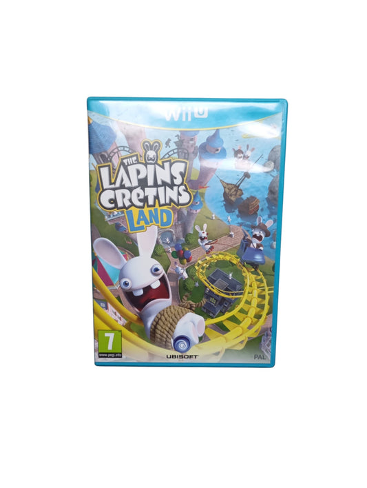 Les Lapins Crétins Land Nintendo Wii U jeu complet original