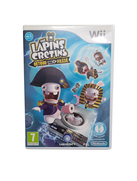 The Lapins Crétins Retour vers le Passé Nintendo Wii jeu complet original
