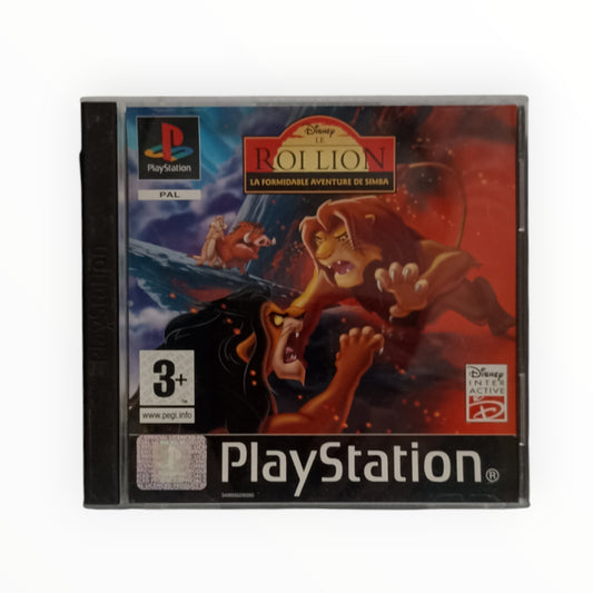 Jeu Le Roi Lion complet pour PlayStation 1 version PAL FR