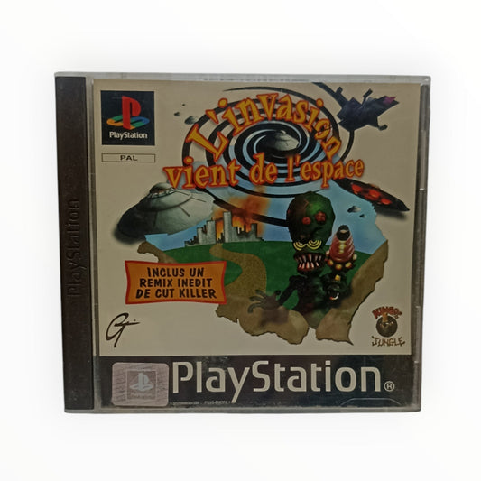 L’Invasion vient de l’espace – PlayStation 1 – Complet avec notice - Masaru