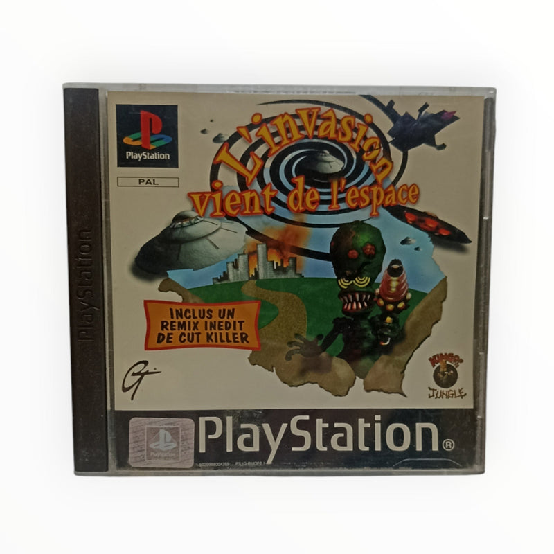 L’Invasion vient de l’espace – PlayStation 1 – Complet avec notice