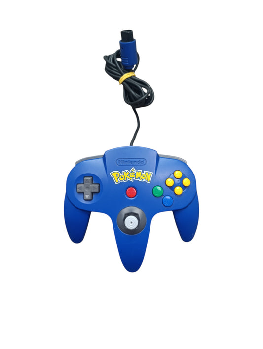 Manette Nintendo 64 Pokémon Pikachu édition spéciale vendue seule en loose