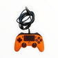 Manette Nacon Compact Controller orange officielle pour PS4 avec câble USB incluse, testée et garantie Masaru