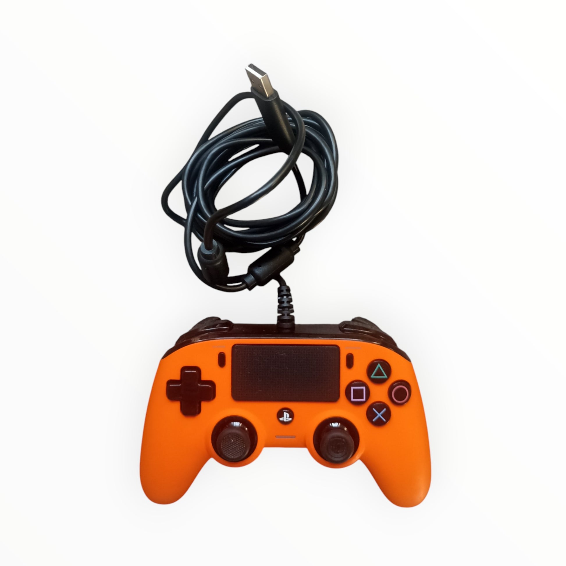 Manette Nacon Compact Controller orange officielle pour PS4 avec câble USB incluse, testée et garantie Masaru