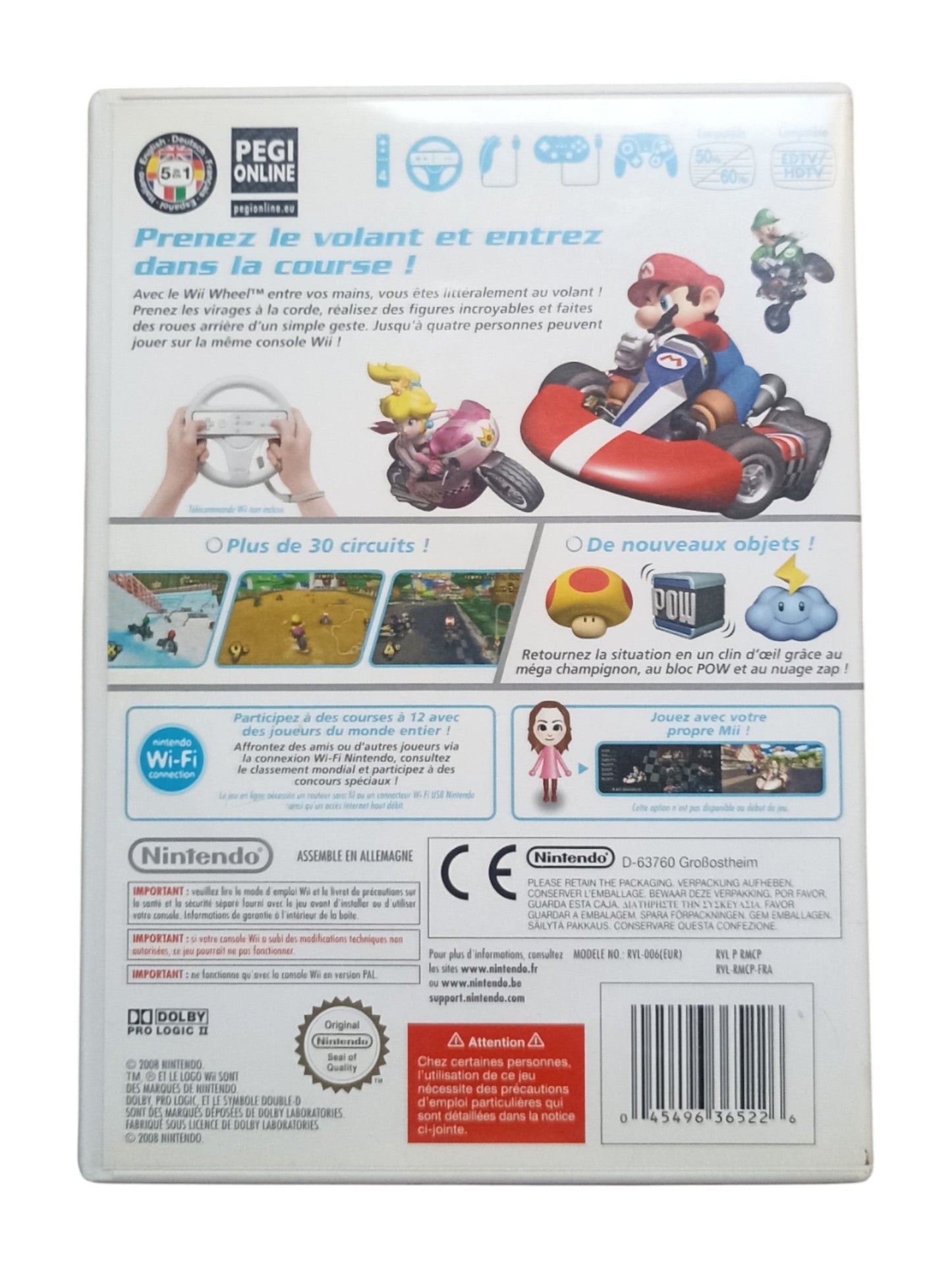 Mario Kart Wii – Complet en boîte avec notice - Masaru