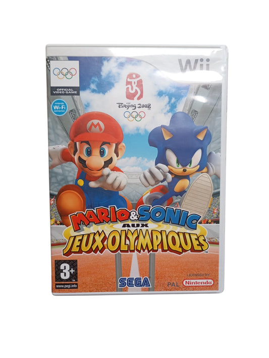 Mario & Sonic aux Jeux Olympiques Nintendo Wii jeu complet original
