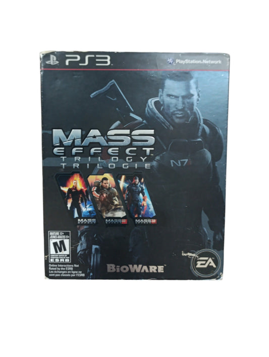 Mass Effect Trilogy PlayStation 3 jeu complet coffret original