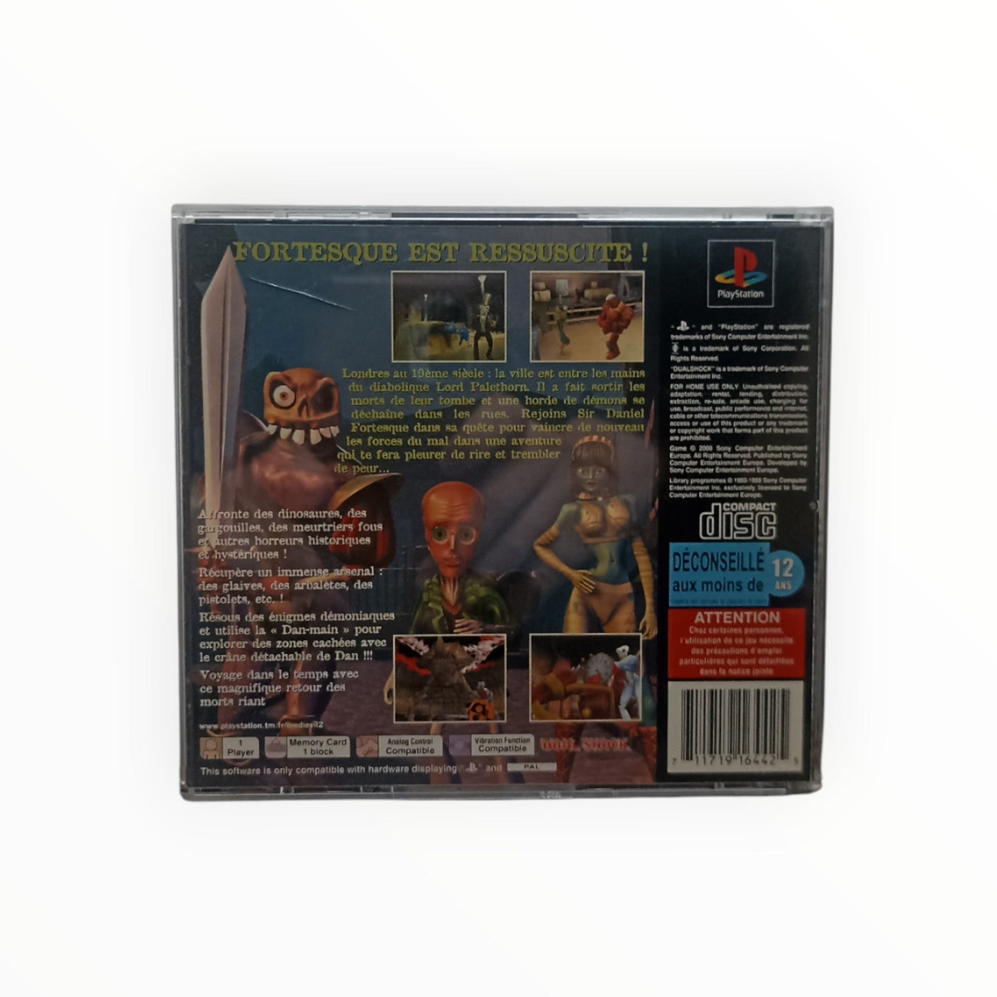 Medievil 2 (playstation 1) complet - Masaru