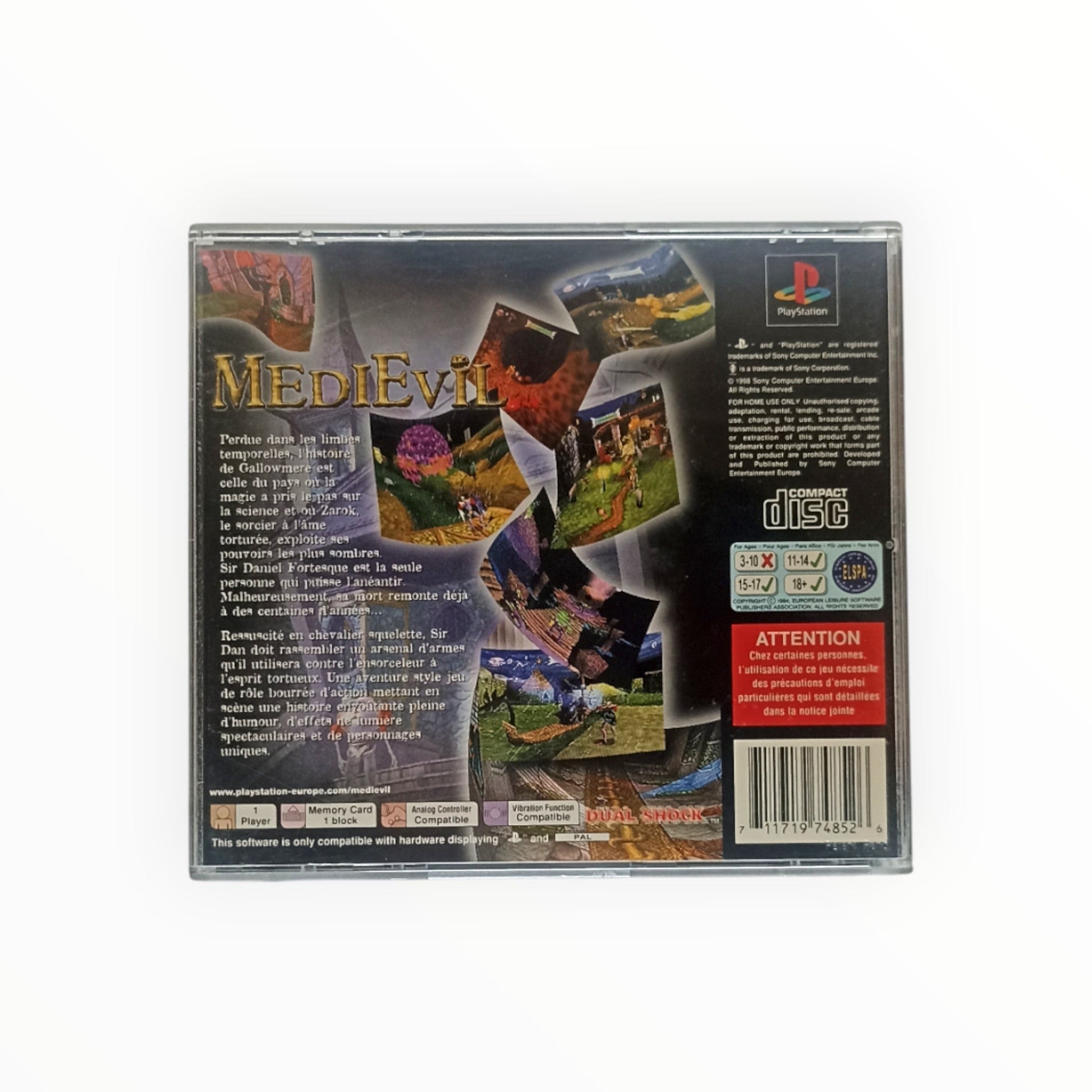 Medievil Playstation 1 (PS1) - Masaru