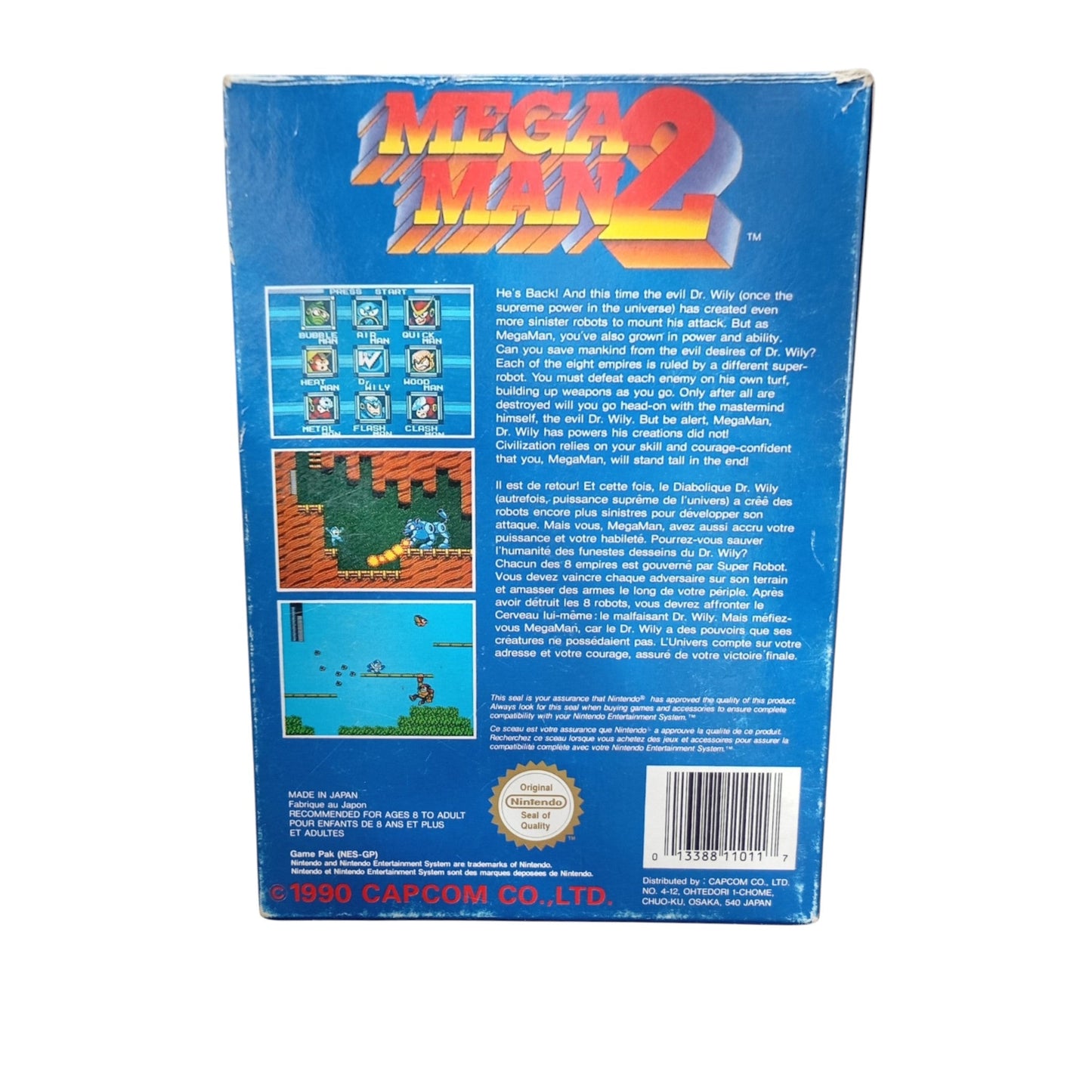 Mega Man 2 – Nintendo NES (complet) FRA - Masaru