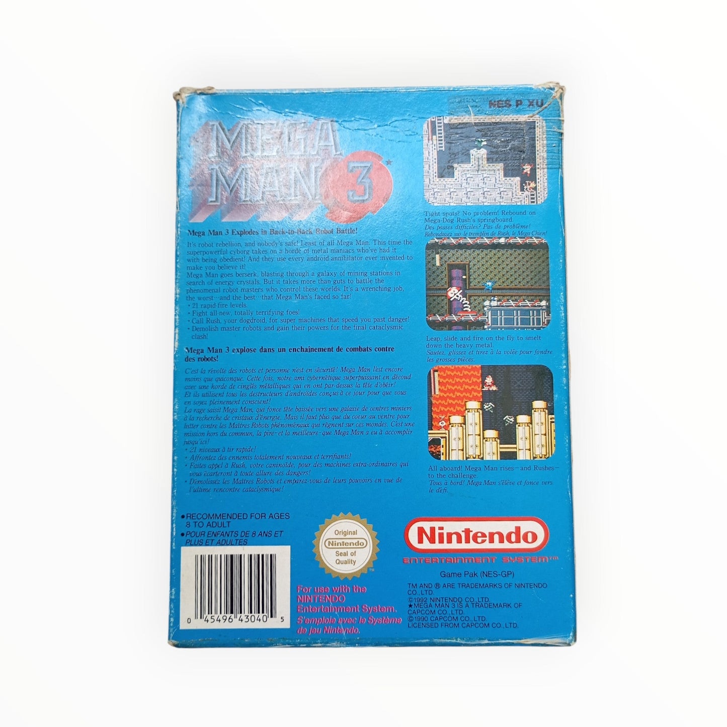 Mega Man 3 – Nintendo NES (complet) - Masaru