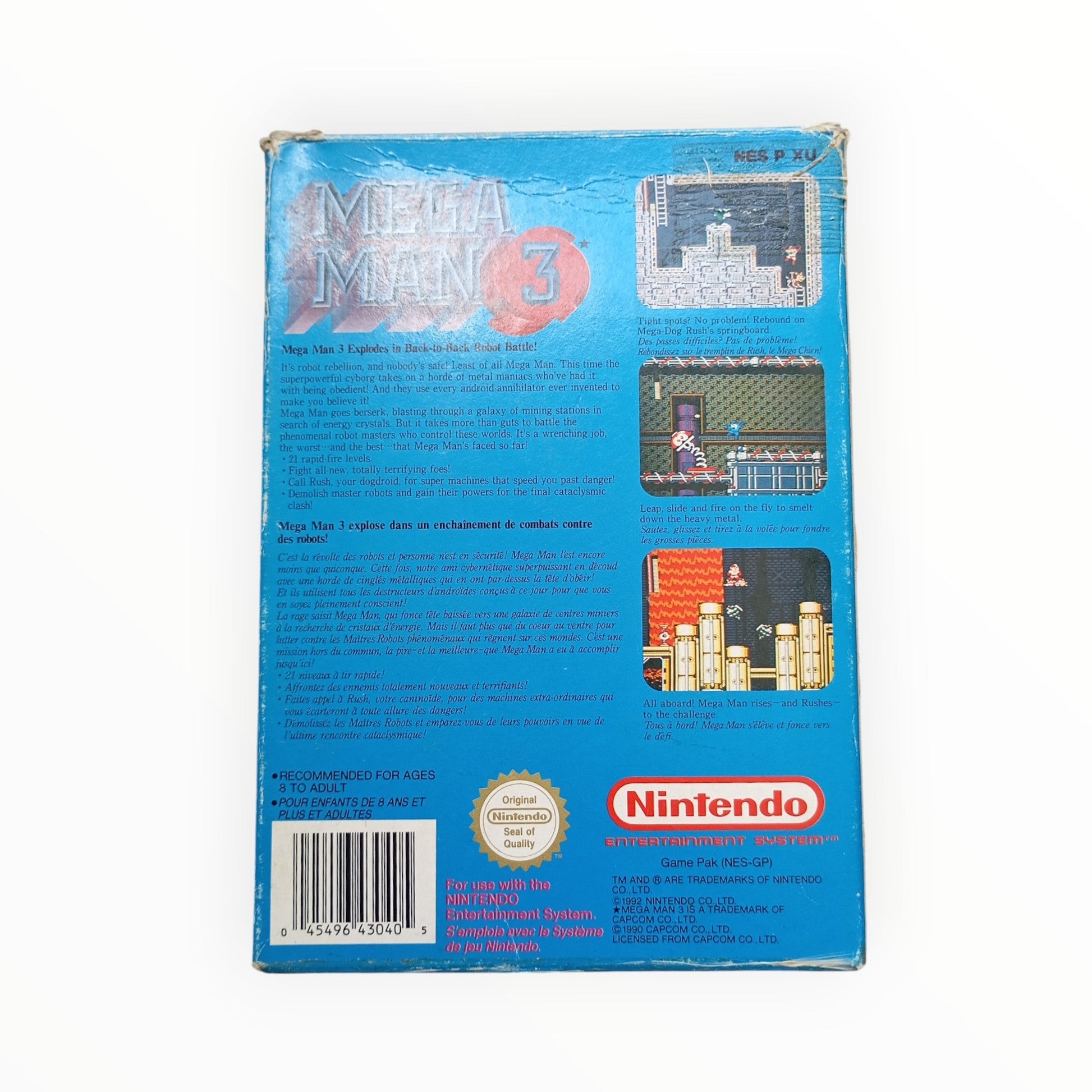 Mega Man 3 – Nintendo NES (complet) - Masaru