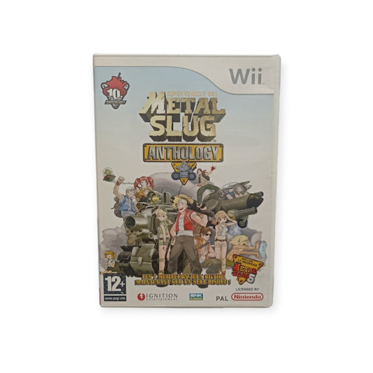 Jeu Metal Slug Anthology Nintendo Wii complet – compilation officielle SNK Playmore