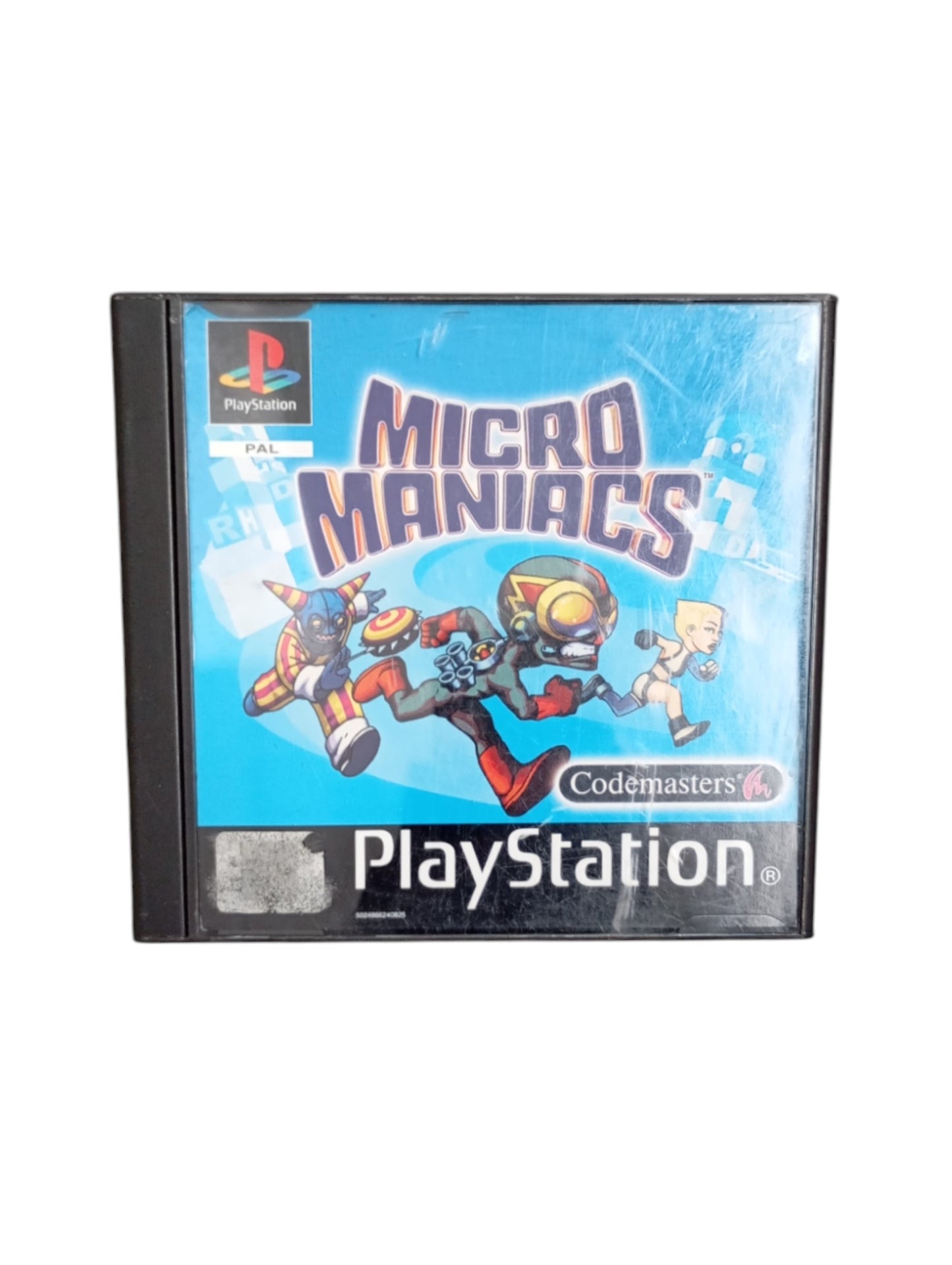 Micro Maniacs PlayStation 1 complet en boîte avec disque et notice