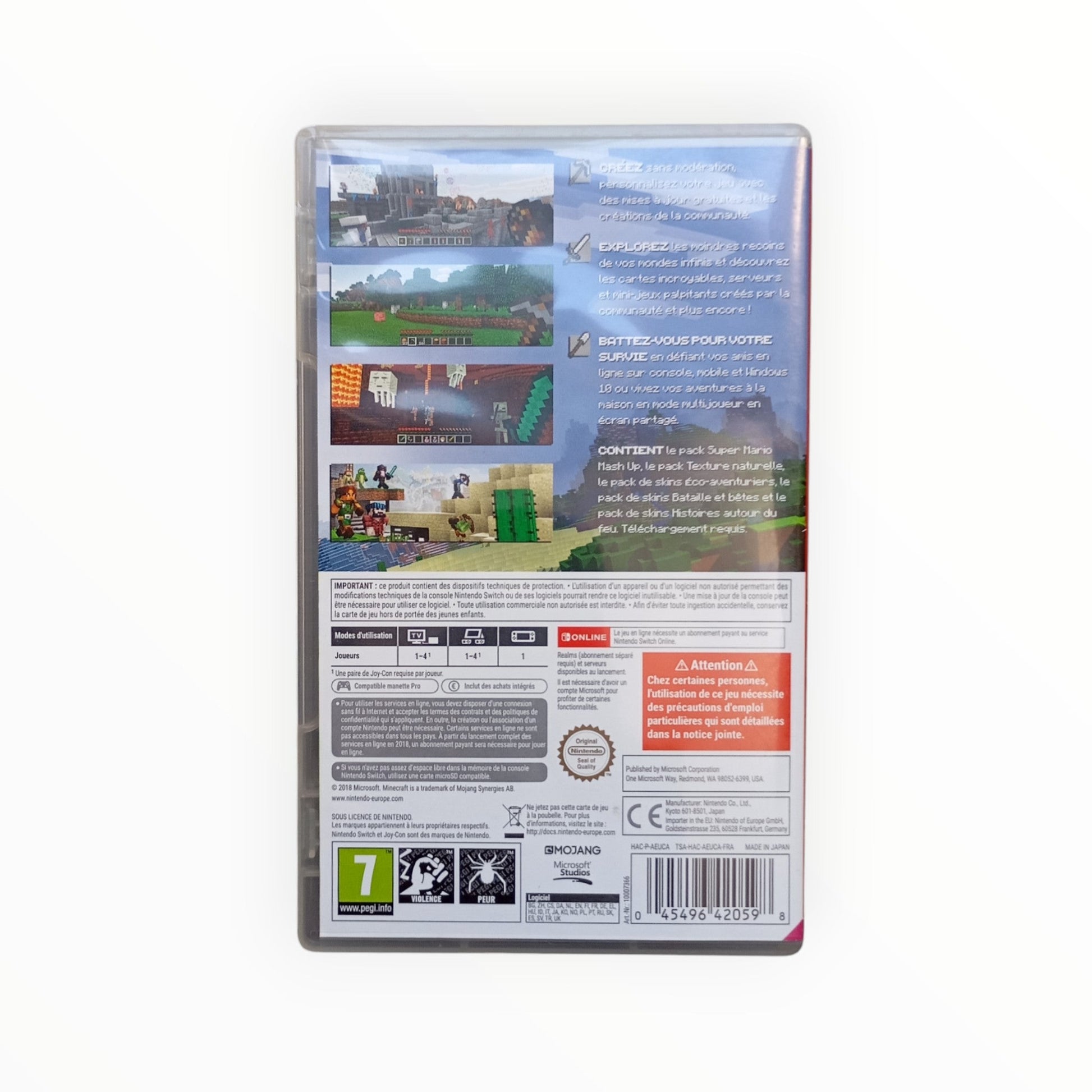 Minecraft - Nintendo Switch (Sans notice) - Masaru