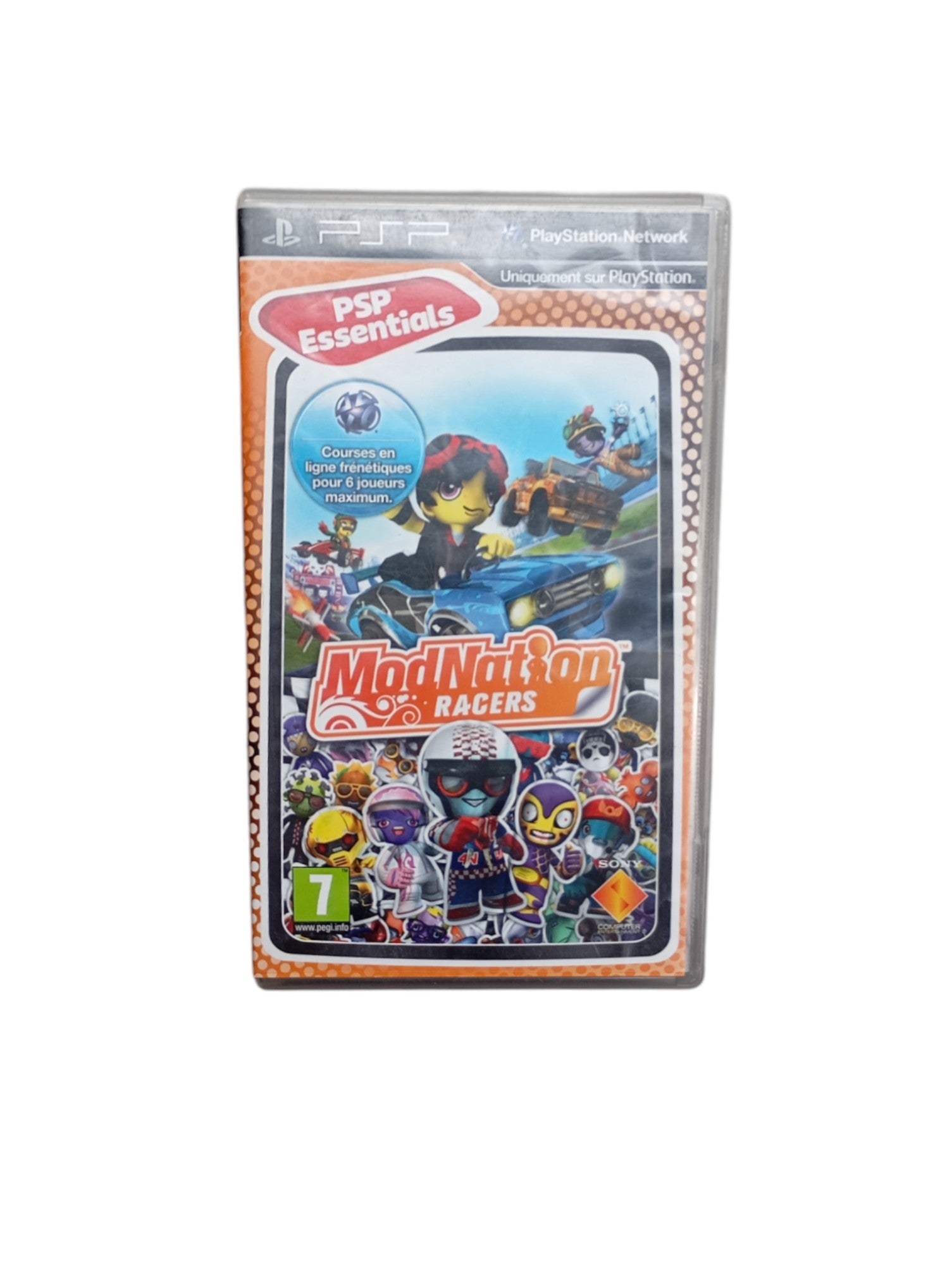 ModNation Racers PSP Essentials complet en boîte avec UMD