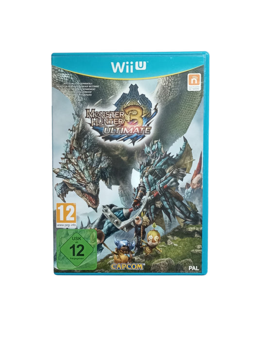Monster Hunter 3 Ultimate Nintendo Wii U complet avec boîte et disque Capcom
