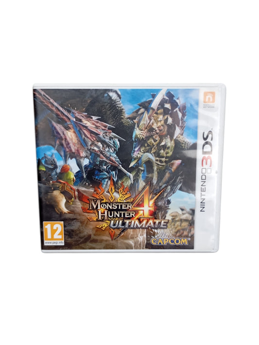 Monster Hunter 4 Ultimate Nintendo 3DS en boîte avec cartouche sans notice