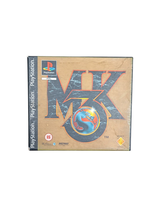 Mortal Kombat 3 PlayStation 1 édition spéciale complète avec boîte collector, CD et notic