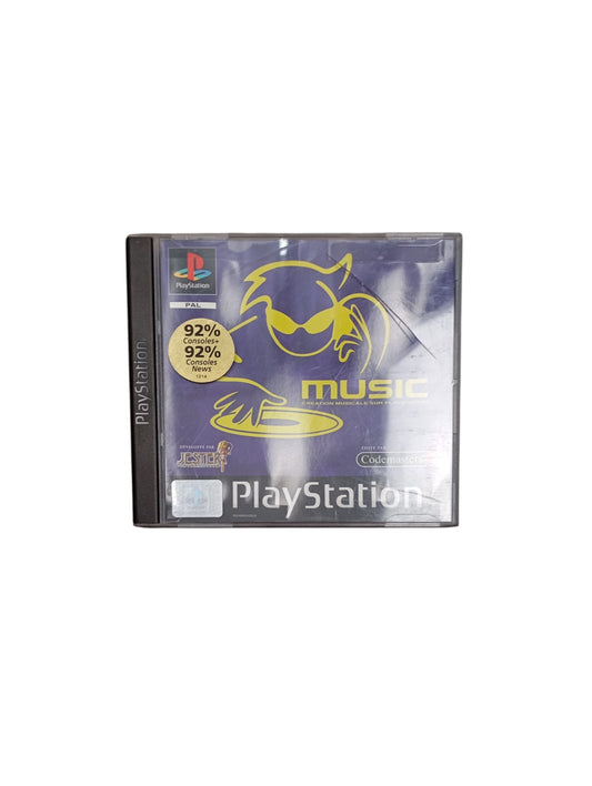  Music PlayStation 1 PS1 complet en boîte avec disque et notice