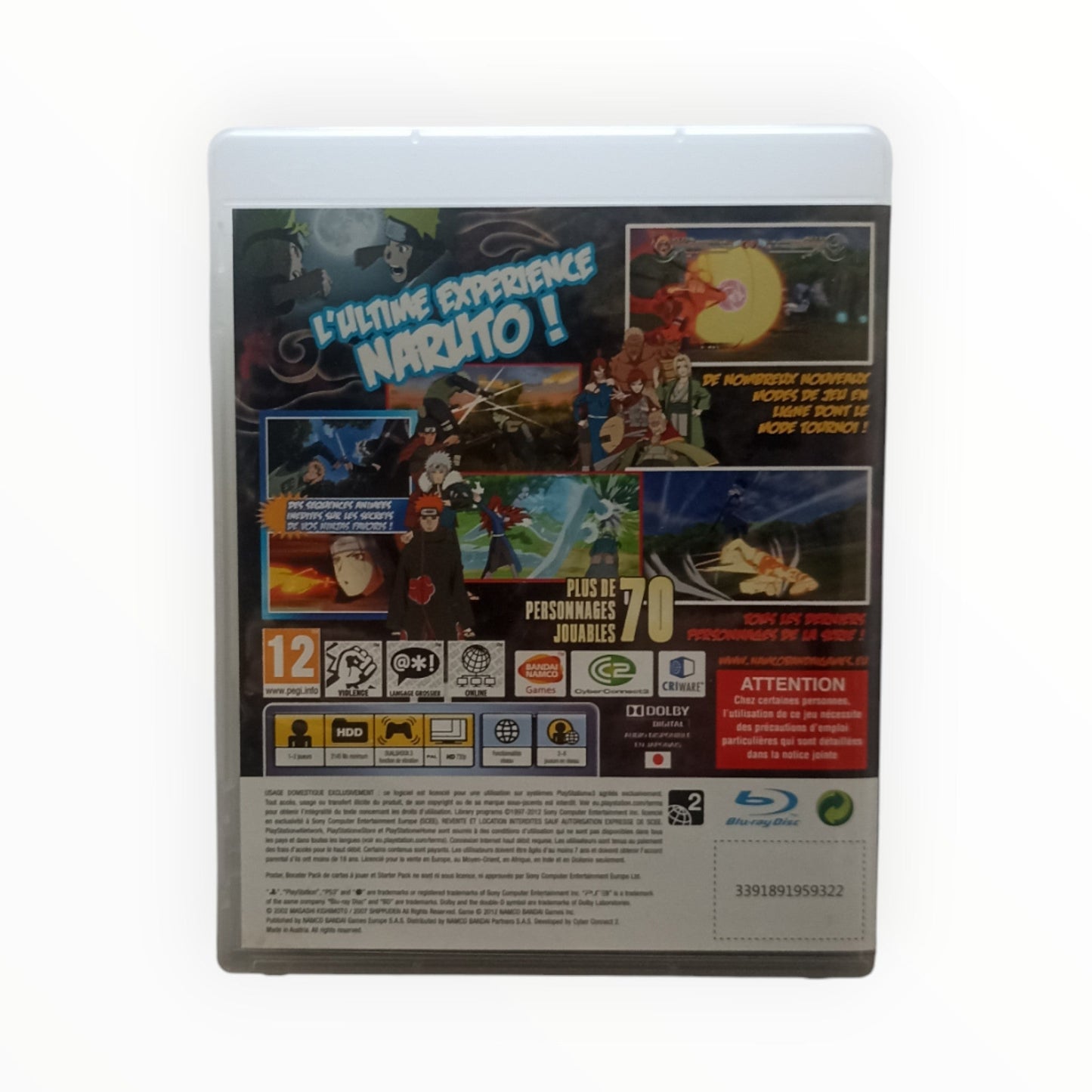 Naruto Shippuden: Ultimate Ninja Storm Generations – Card Edition – PlayStation 3 (PS3) – Complet - Masaru