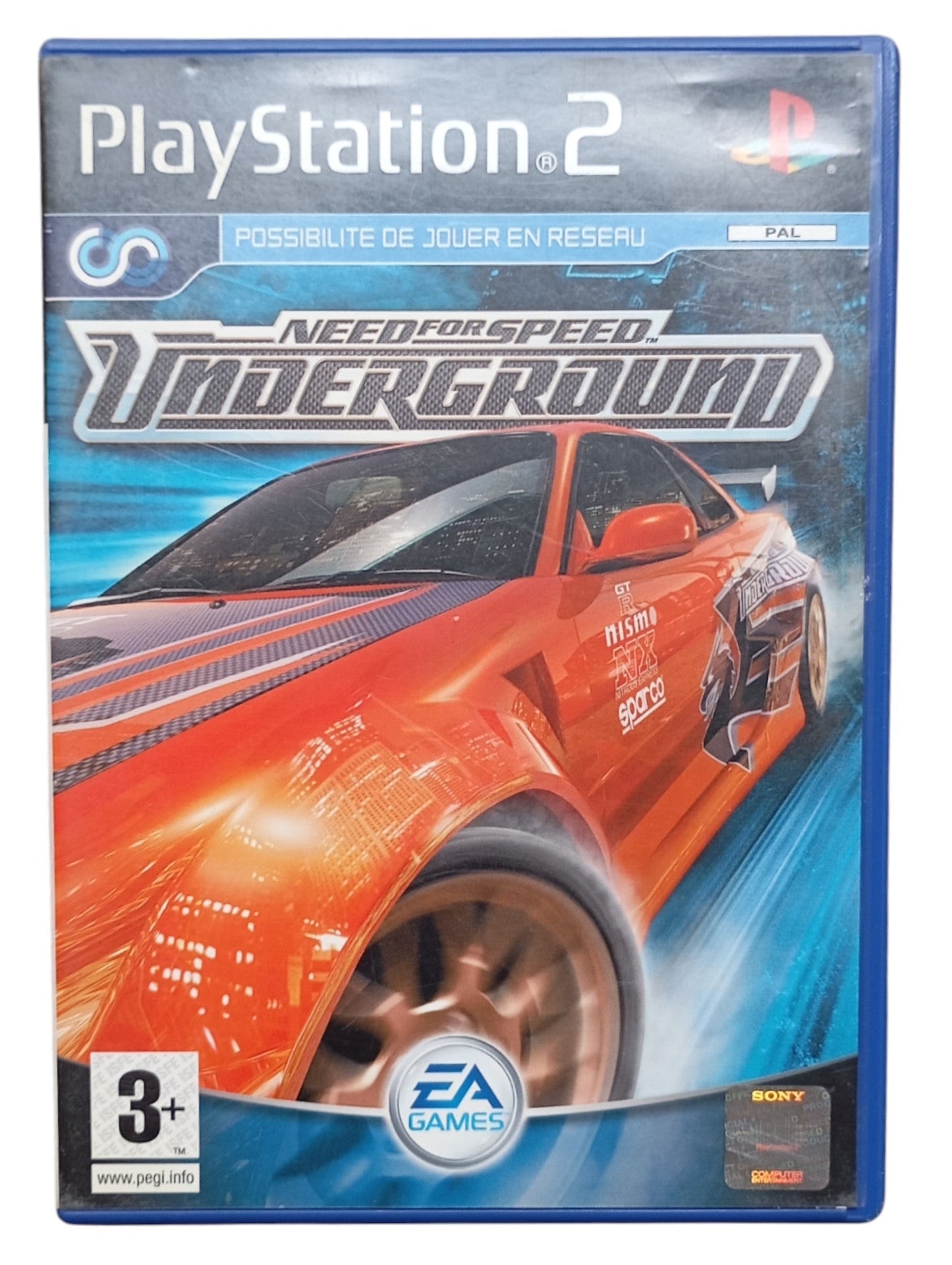 Need for Speed : Underground Playstation 2 (PS2) - Masaru