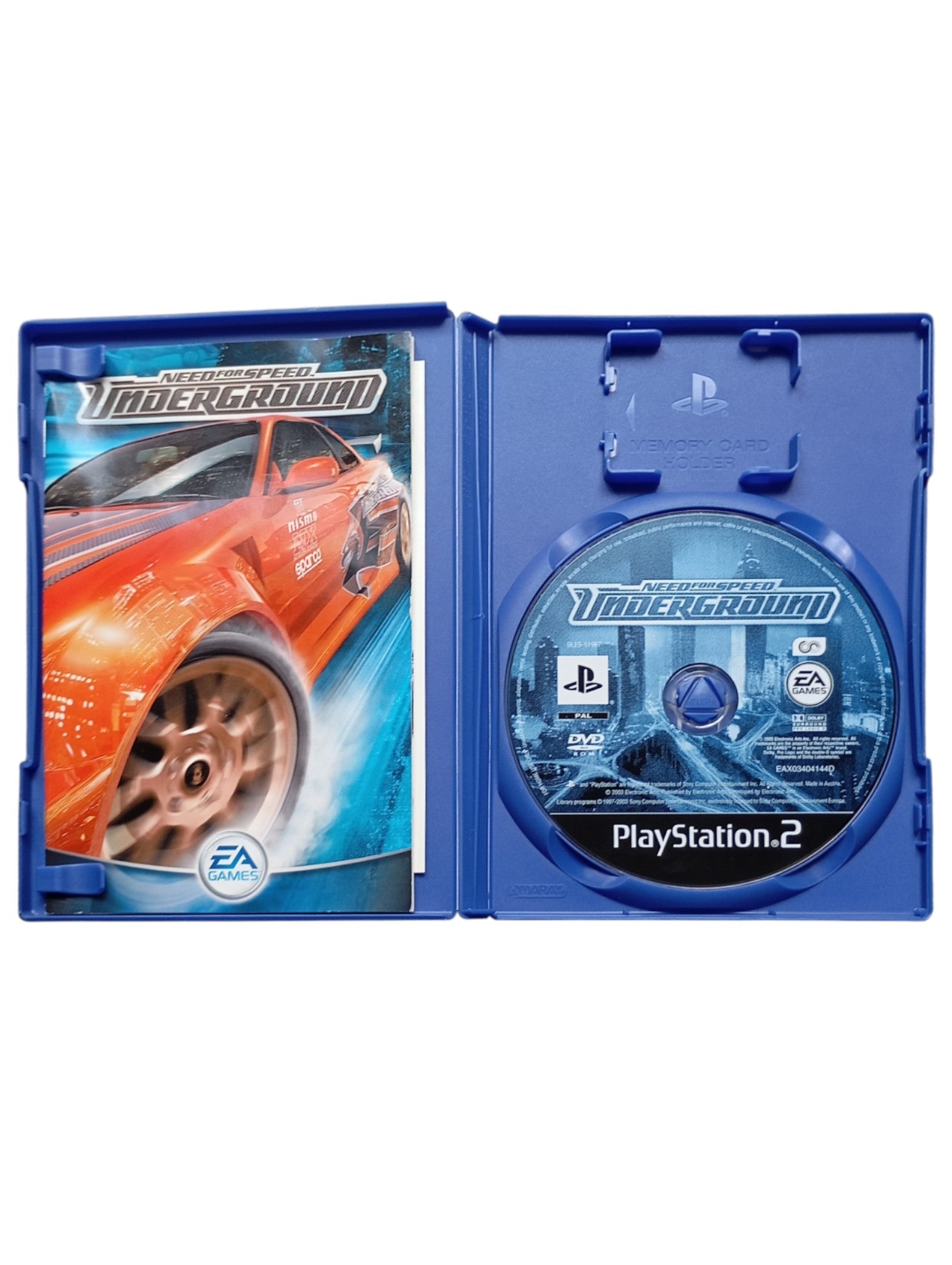 Need for Speed : Underground Playstation 2 (PS2) - Masaru