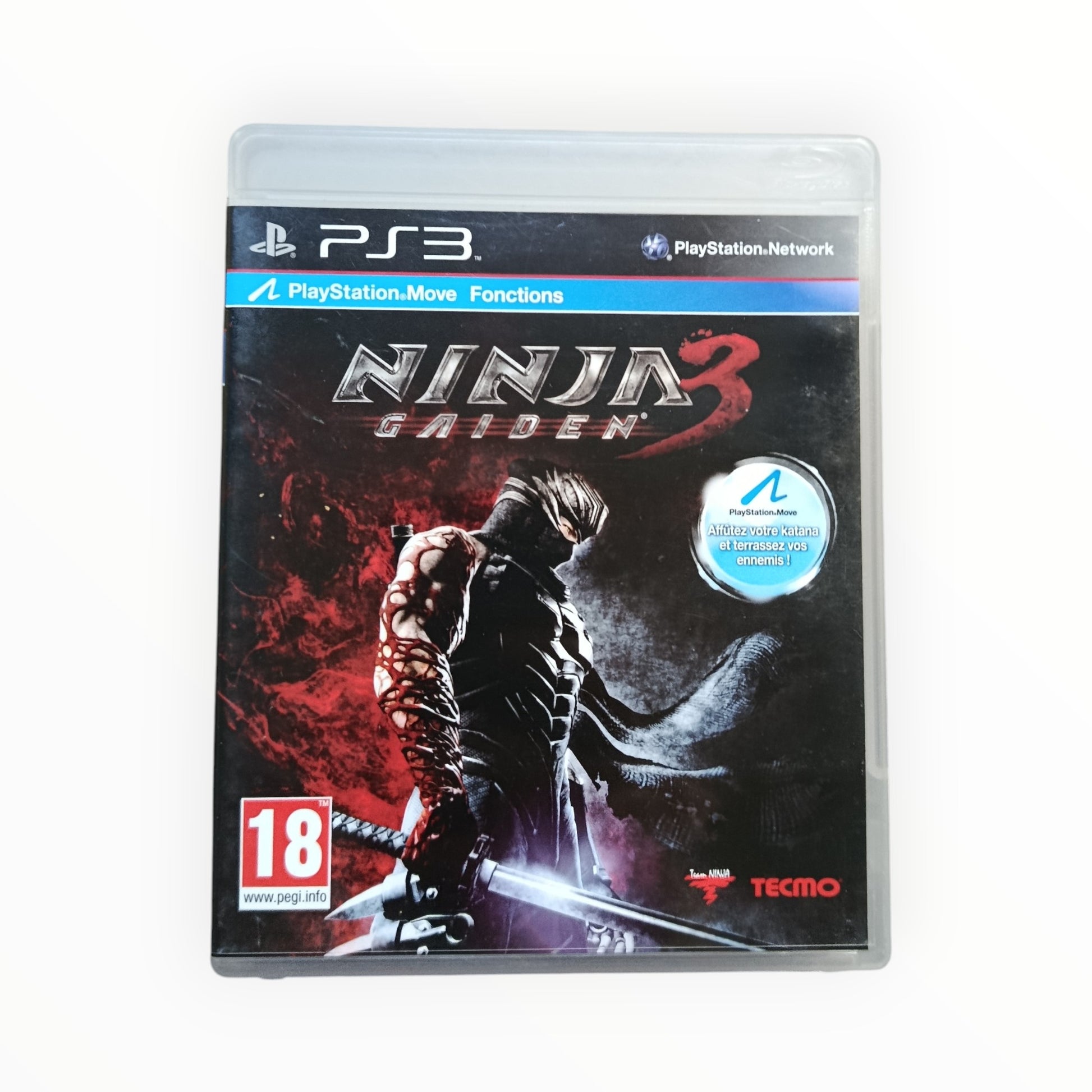 Ninja Gaiden 3 PlayStation 3 PS3 PAL FR disque original fonctionnel nickel