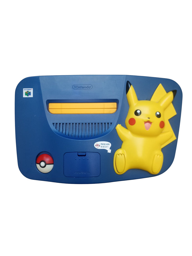 Nintendo 64 Édition Pikachu – Console collector Pokémon