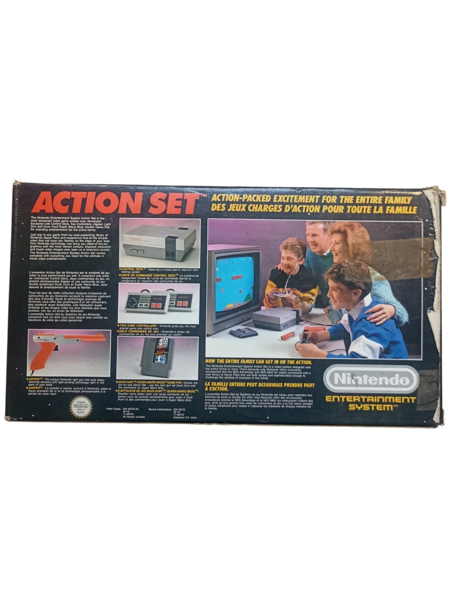 Nintendo Entertainment System (NES) – Action Set en boîte - Masaru