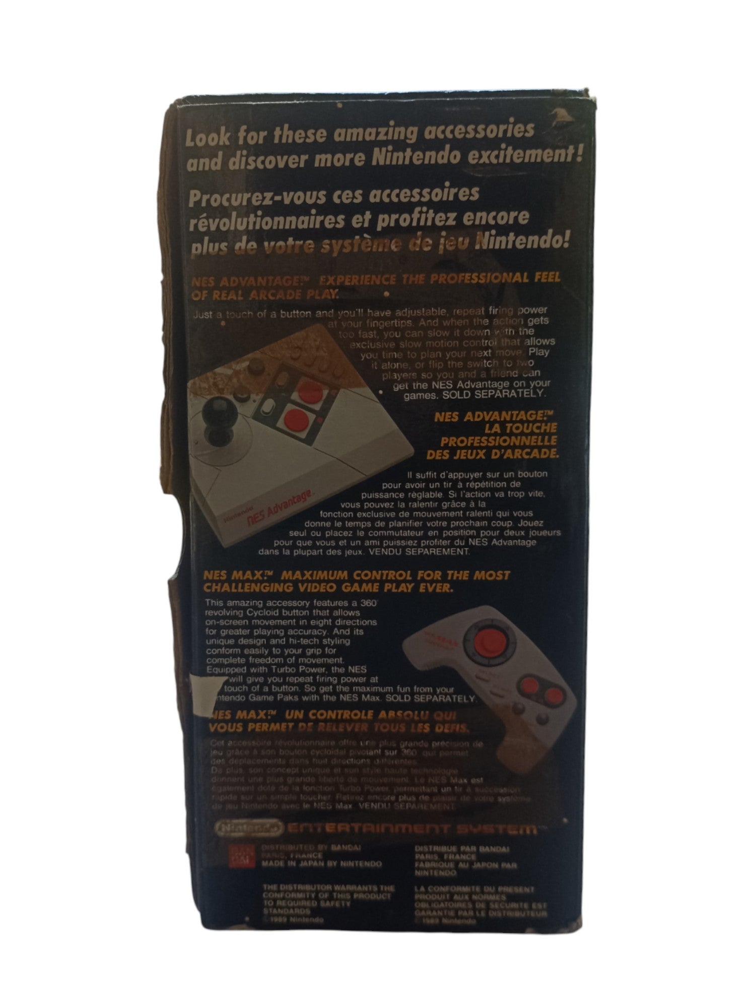 Nintendo Entertainment System (NES) – Action Set en boîte - Masaru