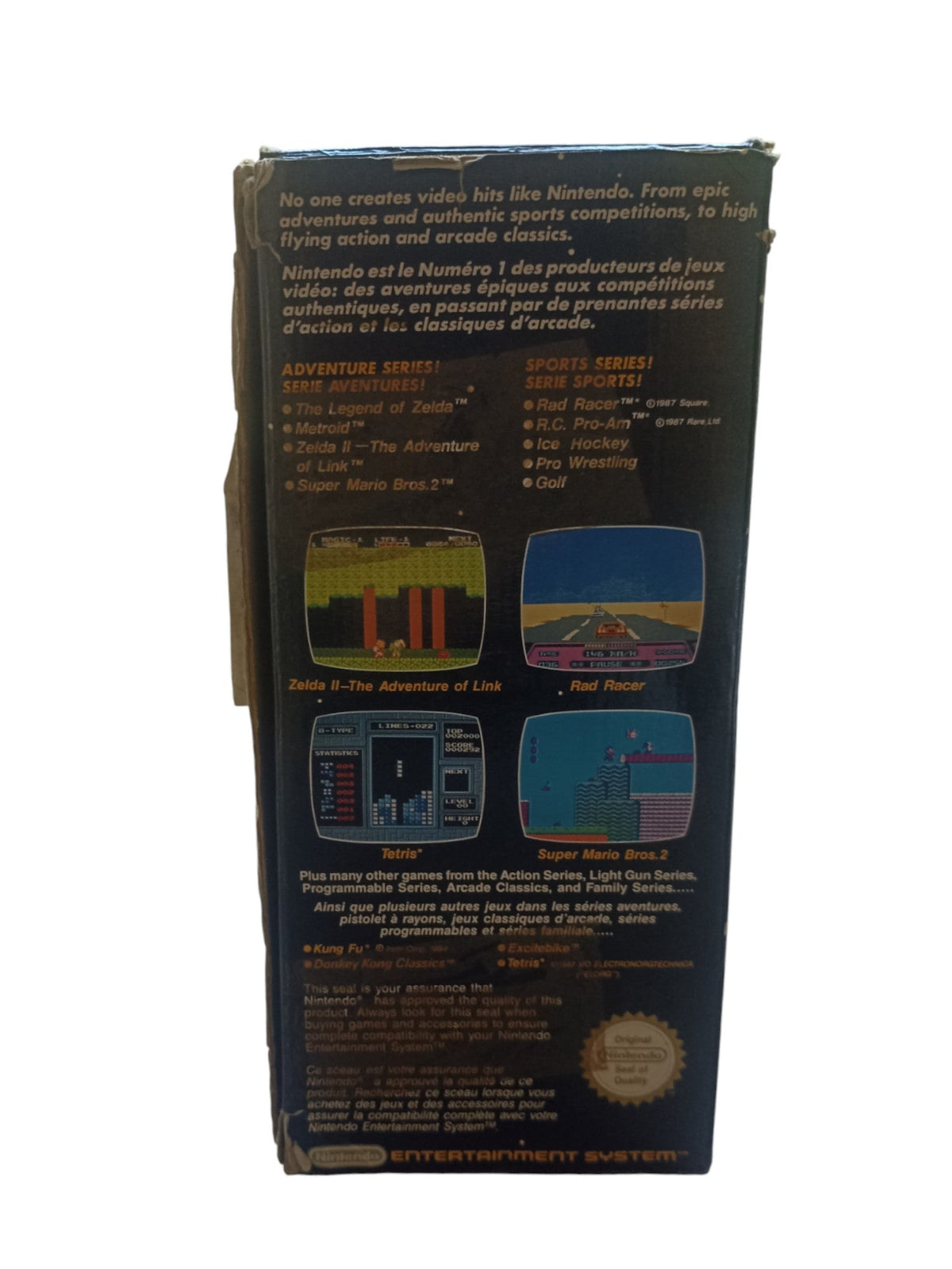Nintendo Entertainment System (NES) – Action Set en boîte - Masaru