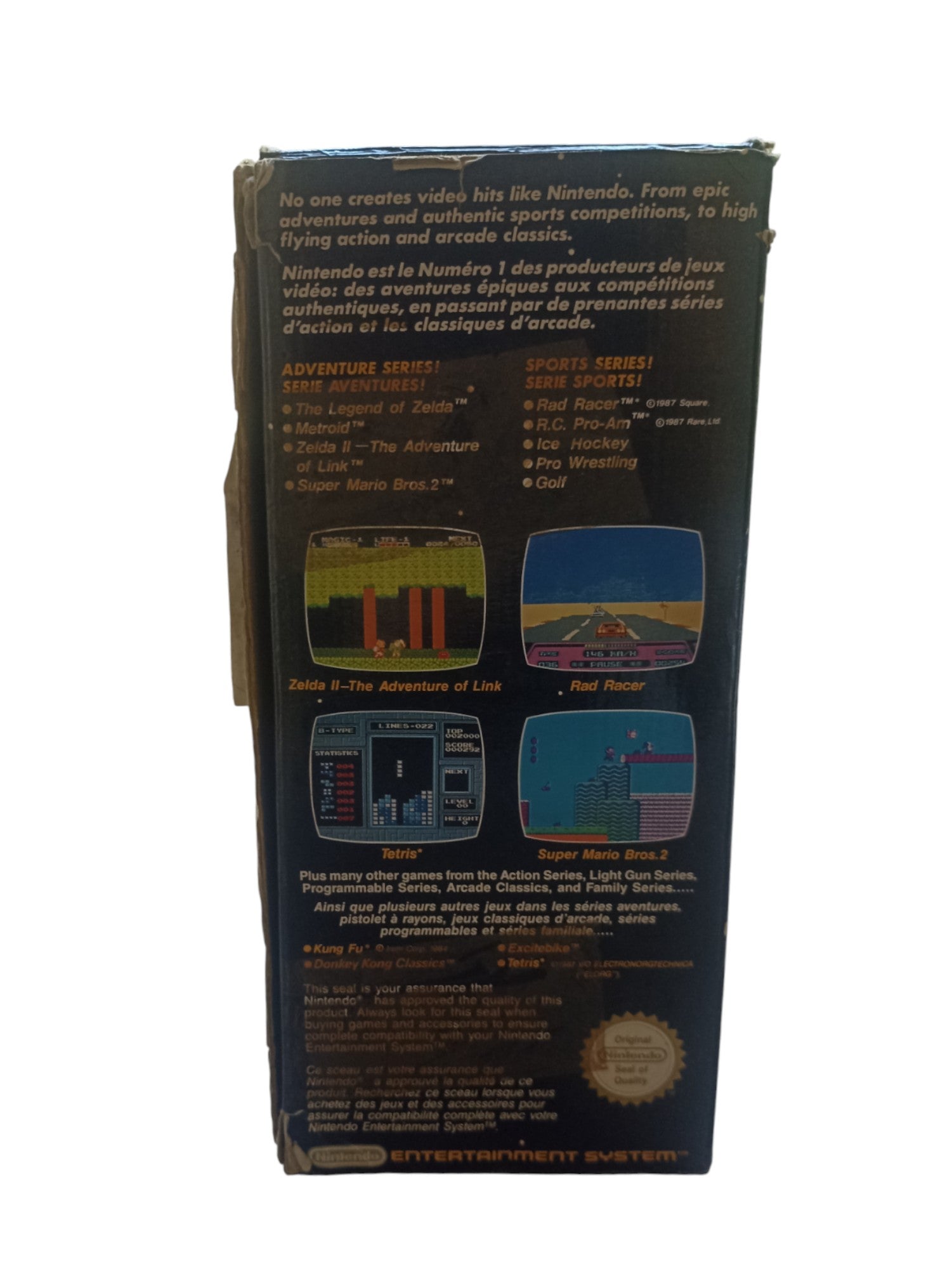 Nintendo Entertainment System (NES) – Action Set en boîte - Masaru