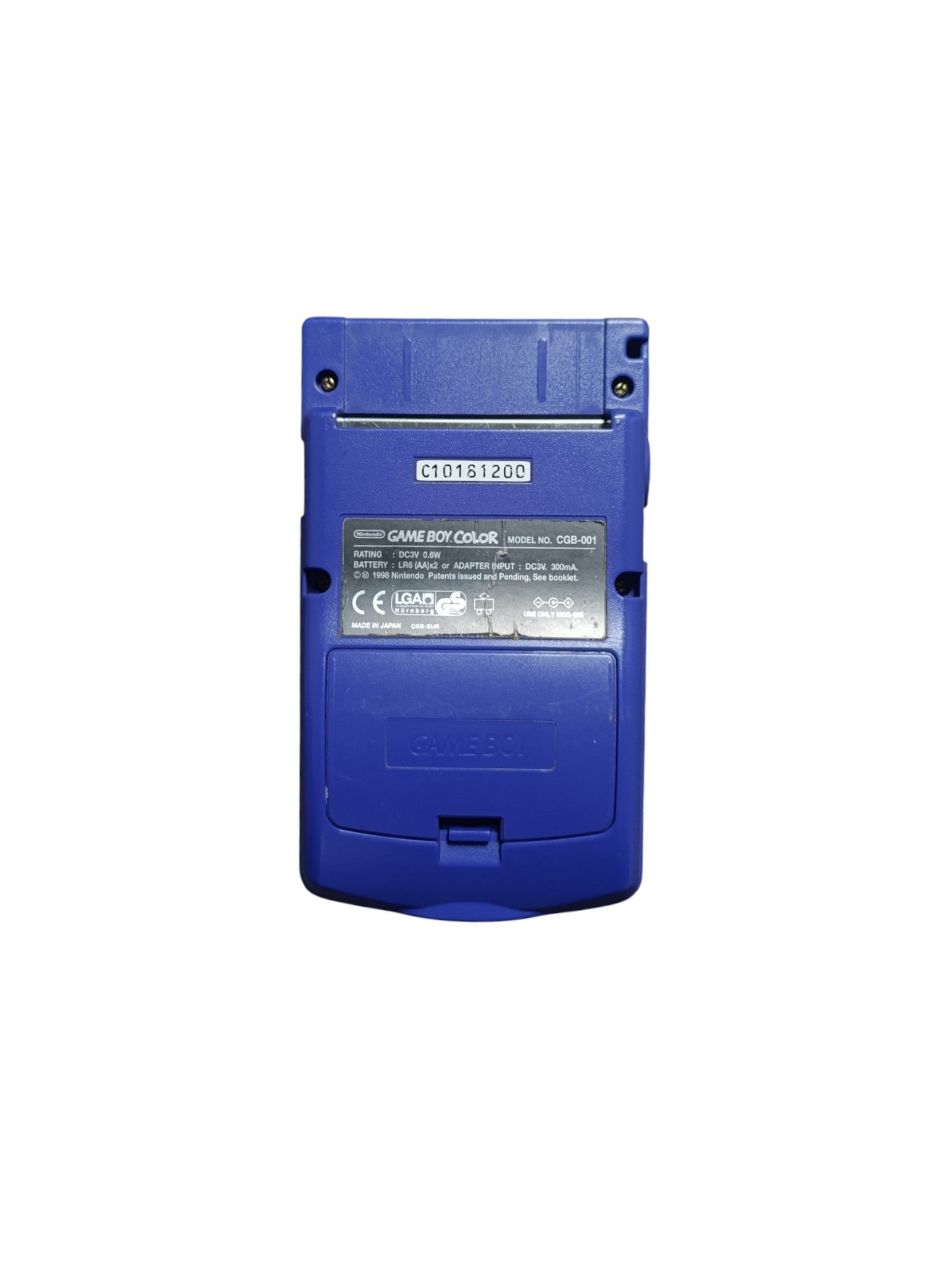 Nintendo Game Boy Color violette – console loose (sans boîte ni notice) - Masaru